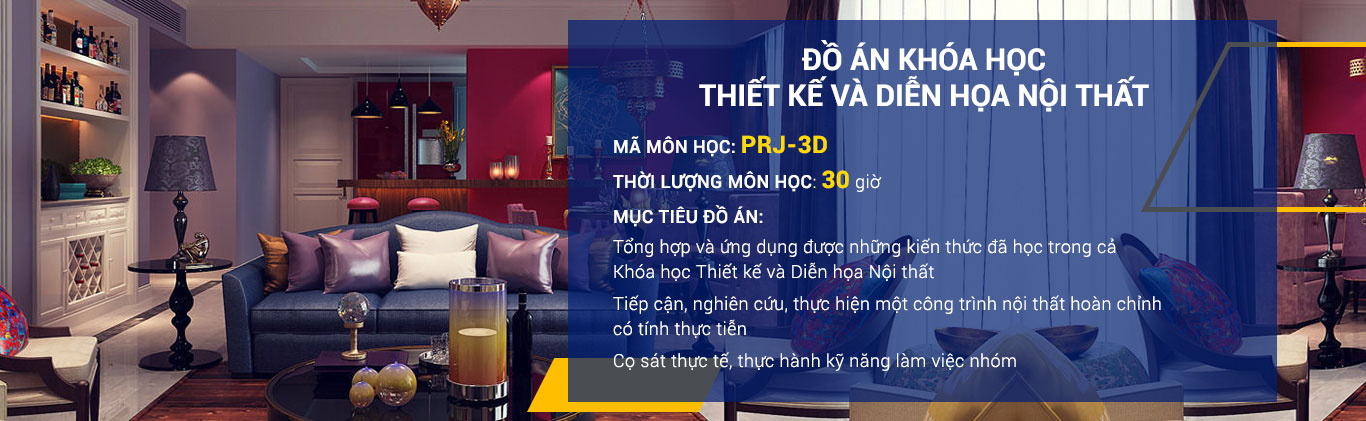 Khóa học Thiết kế và diễn họa nội thất