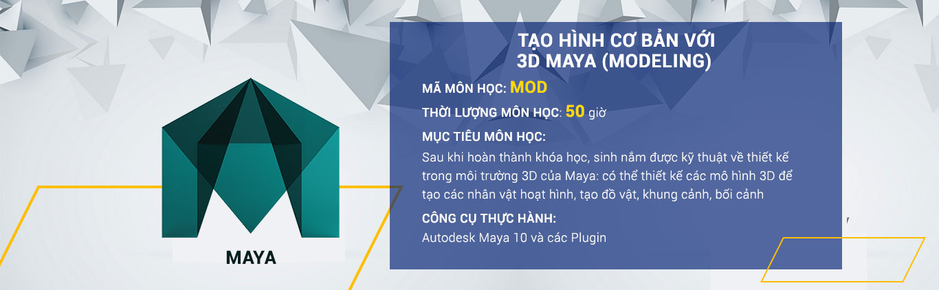 Khóa học làm phim hoạt hình 3D và quảng cáo