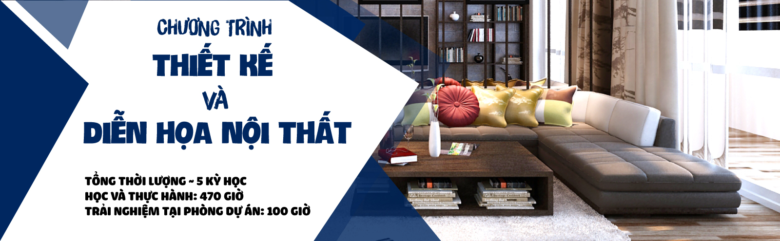 Khóa học Thiết kế và diễn họa nội thất