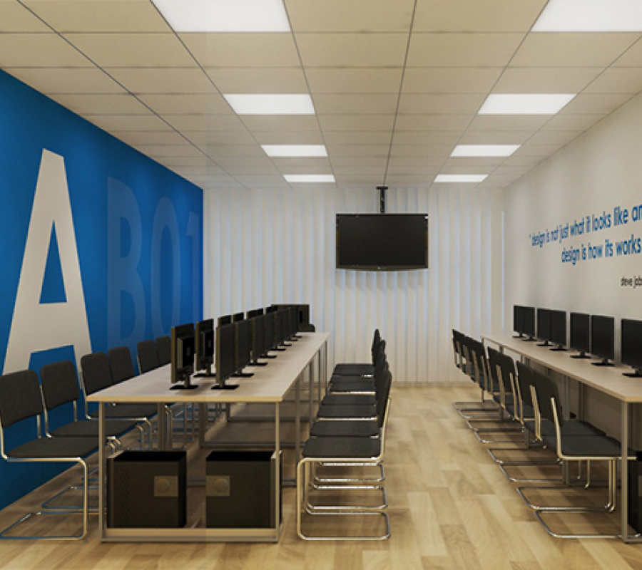 Cơ sở vật chất hiện đại tại ITPlus d&agrave;nh cho học vi&ecirc;n.&nbsp;