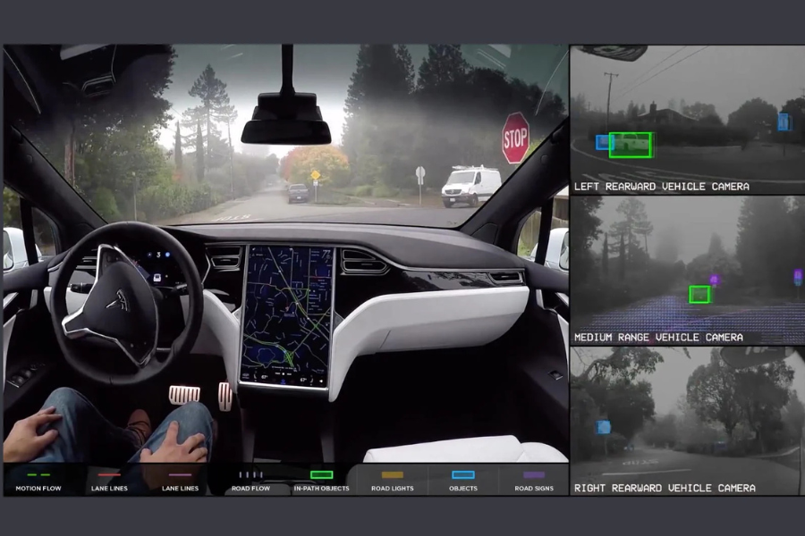 M&ocirc; tả hệ thống tự l&aacute;i, nhận diện vật thể của xe tự l&aacute;i