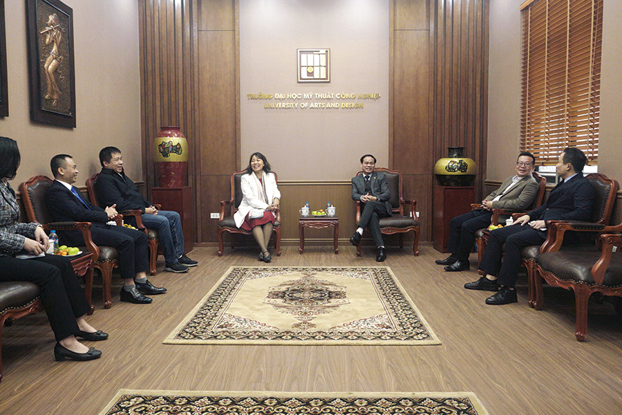 Lễ K&yacute; Kết Hợp t&aacute;c giữa ITPlus v&agrave; Trường Đại Học Mỹ Thuật C&ocirc;ng Nghiệp