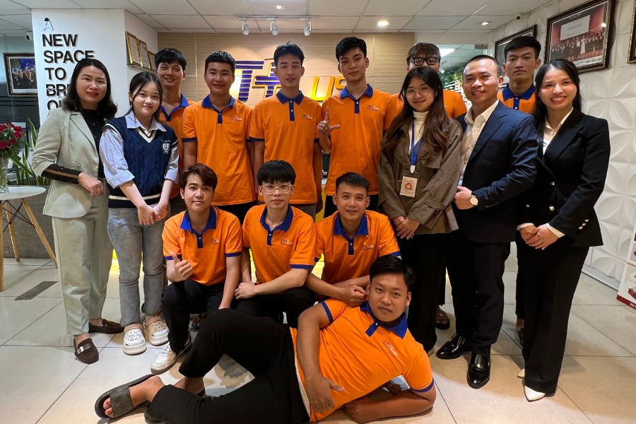 Học vi&ecirc;n chuẩn bị cho qu&aacute; tr&igrave;nh Du học H&agrave;n Quốc c&ugrave;ng ITPlus