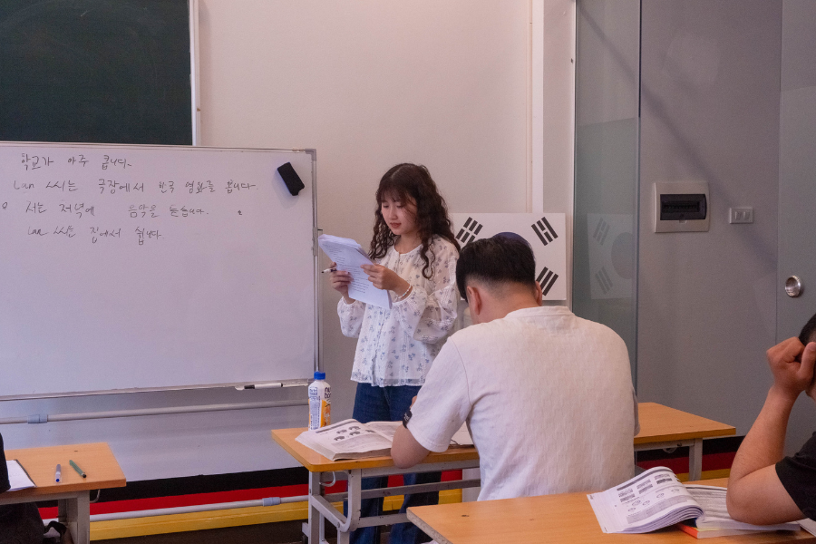 Một số h&igrave;nh ảnh lớp học