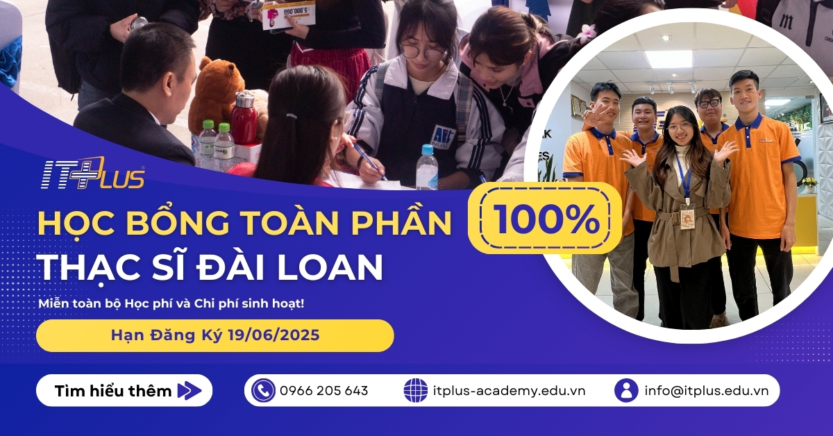 Chương tr&igrave;nh Học bổng to&agrave;n phần Du học Đ&agrave;i Loan, hệ Thạc Sĩ