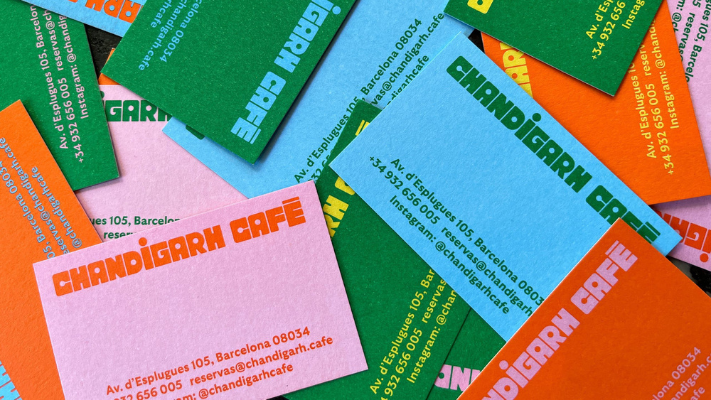 Chandigarh's Name card Design