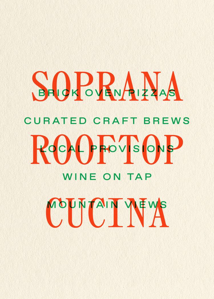 Bộ nhận diện thương hiệu Soprano