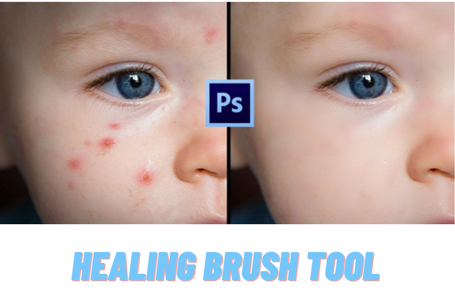 xoá văn bản bằng Photoshop