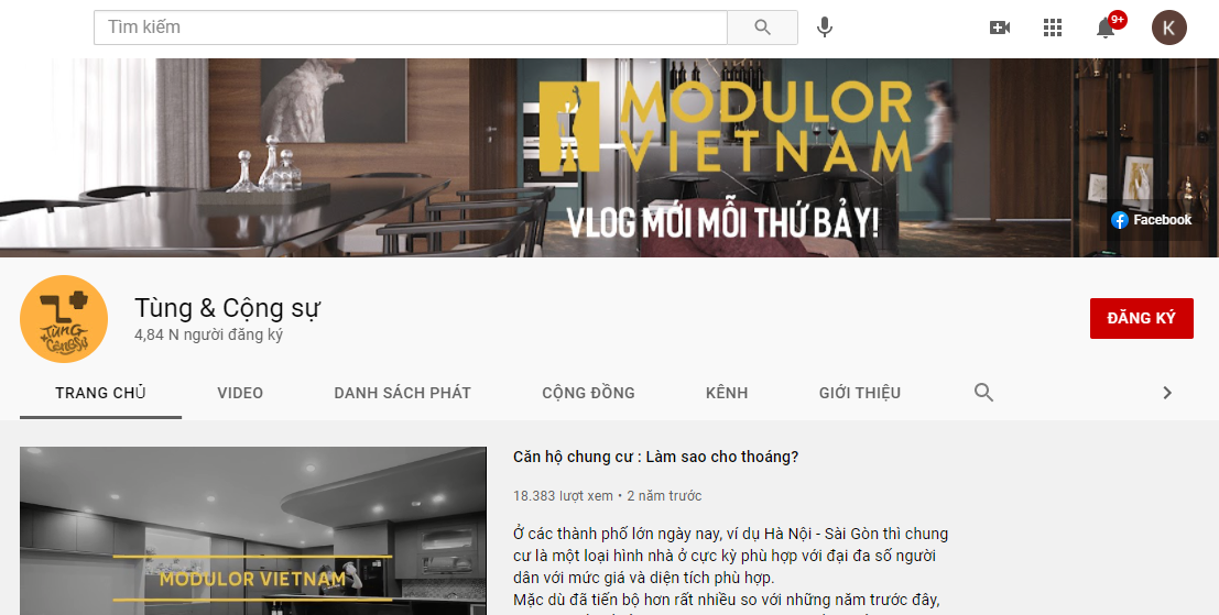 top kênh youtube học thiết kế nội thất